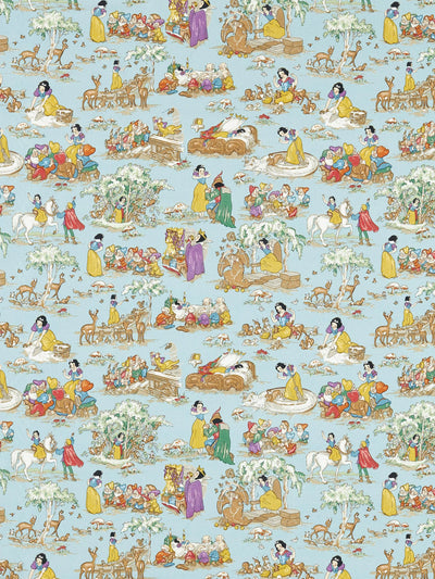 John Lewis Disney Home x Sanderson Snow White Furnishing Fabric- Buy online at McGrocer