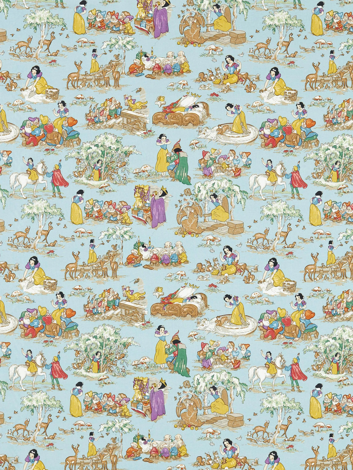 Disney Home x Sanderson Snow White fabric 139cm (British brand)