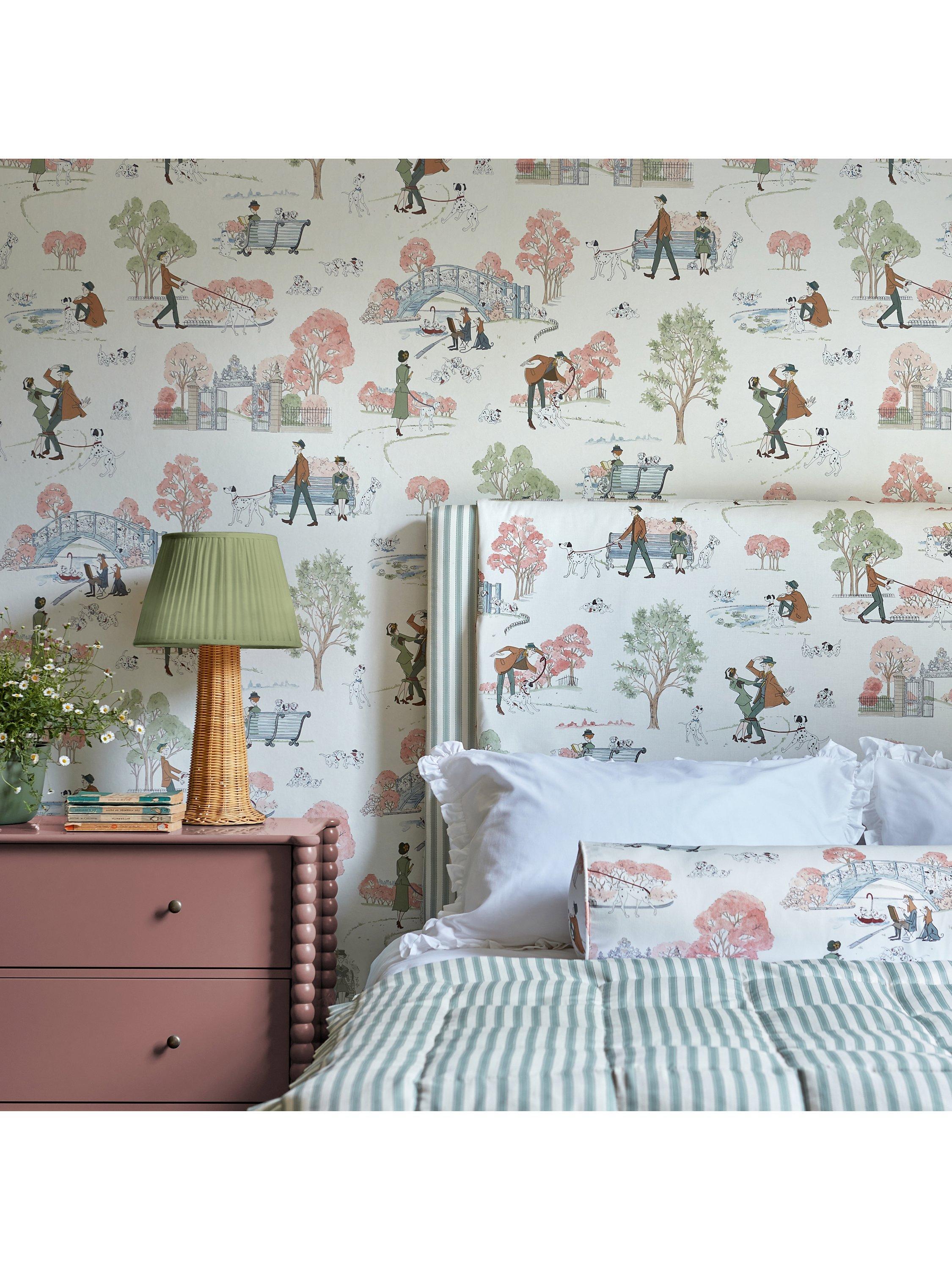 Sanderson 101 Dalmatians furnishing fabric 139cm, imported from the UK