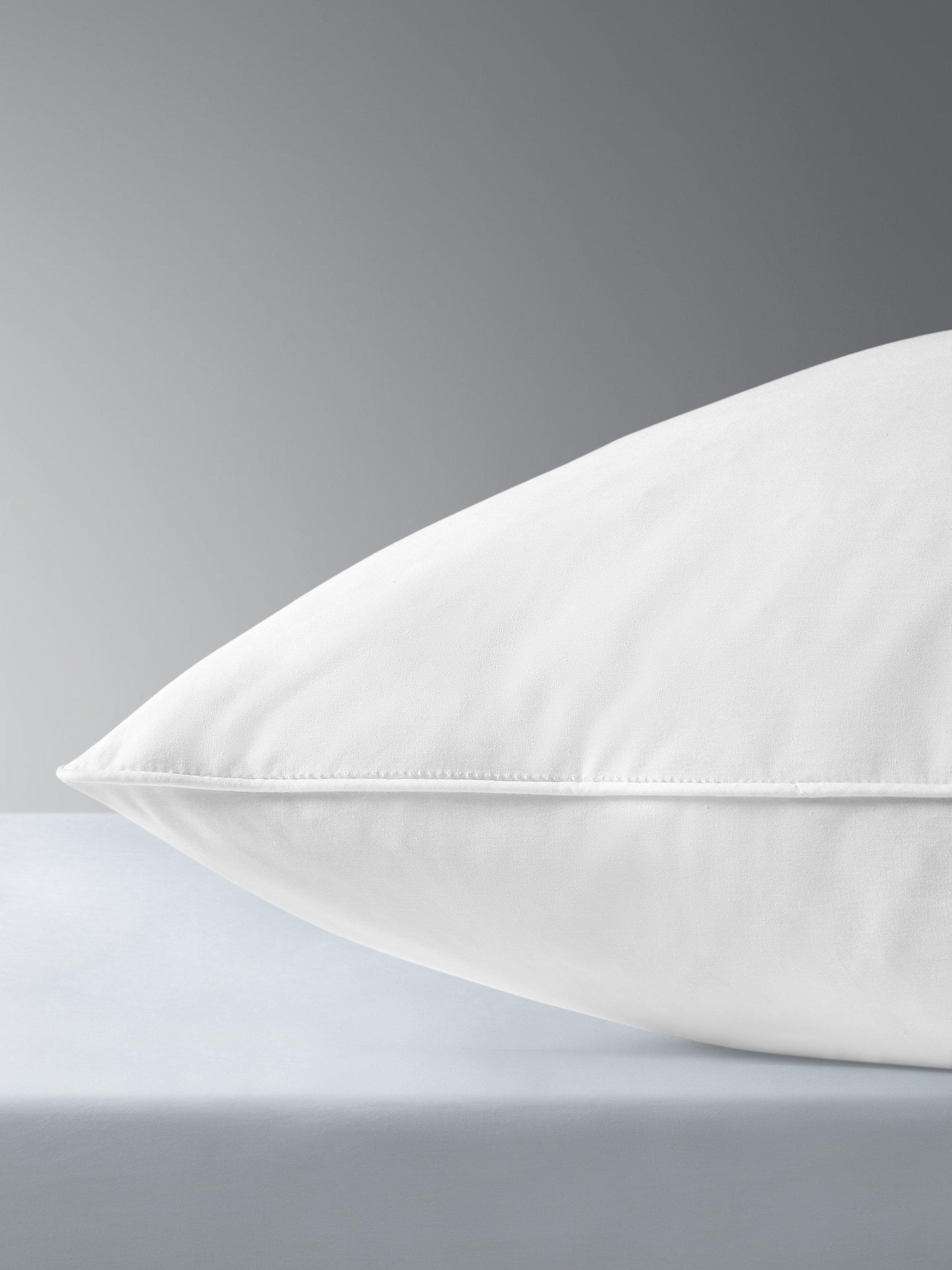 John Lewis soft natural duck feather pillow pair, UK version
