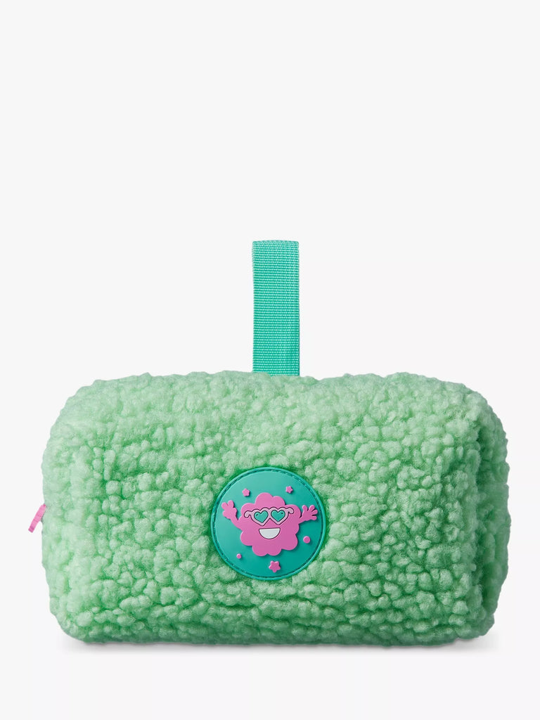 Tinc Mintees Fluffy Pencil Case, Green