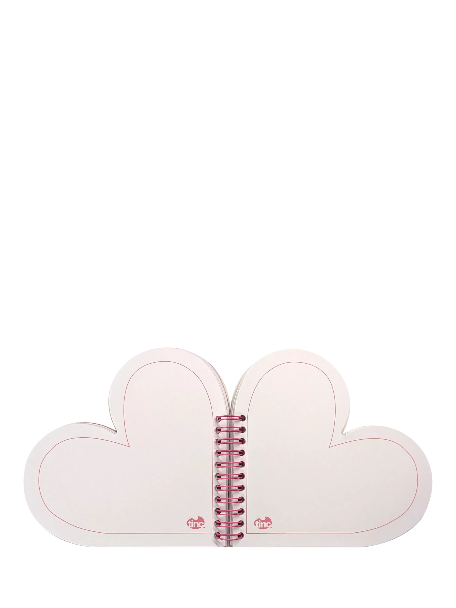 Tinc Mallo Heart notebook A5, imported from the UK