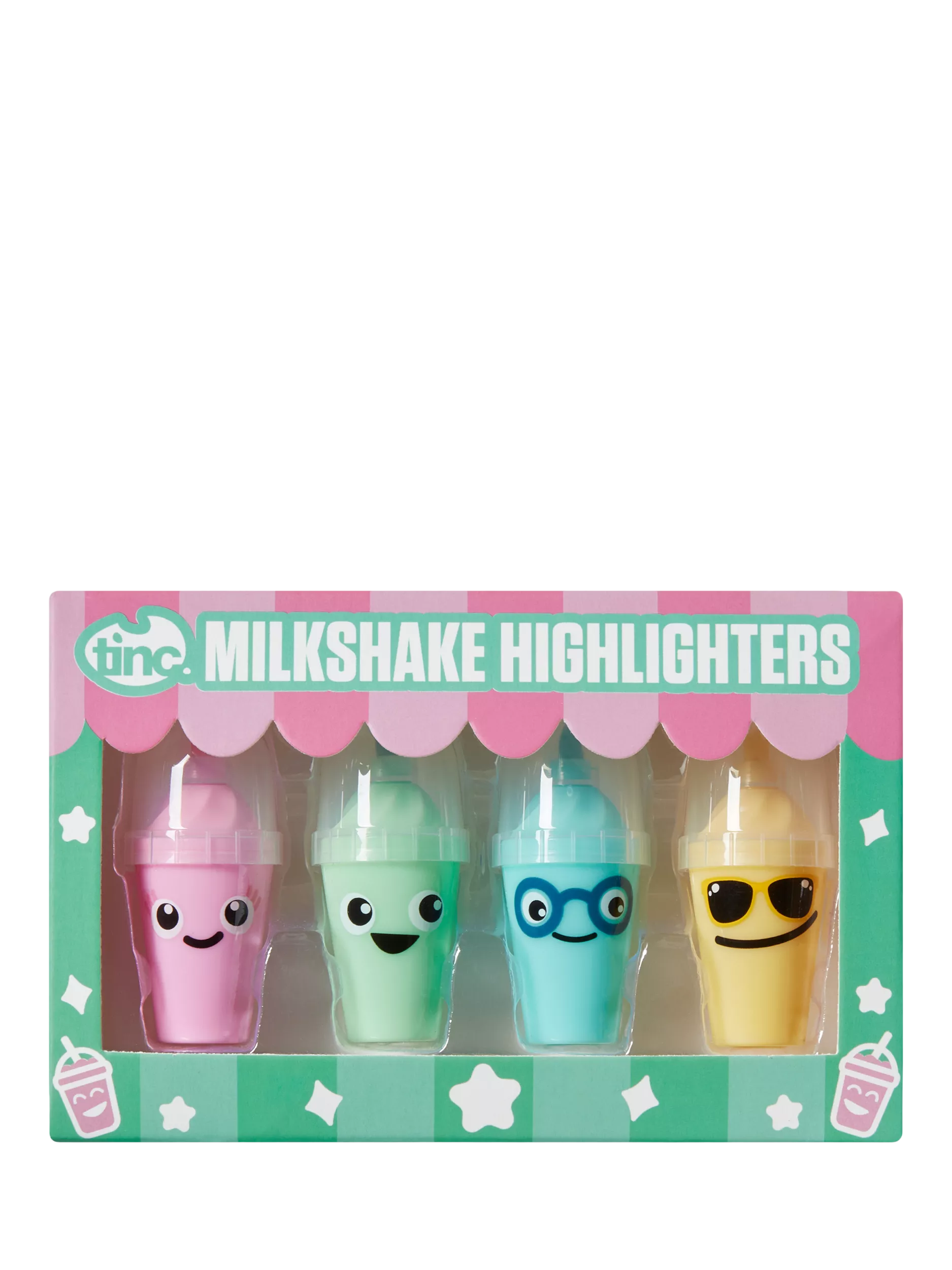 Tinc Milkshake Highlighters pack of 4 multi, UK version