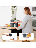 Babymoov Nutribaby One معالج طعام أطفال 4 في 1، إصدار المملكة المتحدة