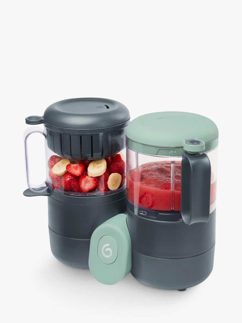 Babymoov Nutribaby One معالج طعام أطفال 4 في 1، إصدار المملكة المتحدة