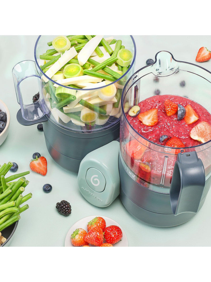 Babymoov Nutribaby One معالج طعام أطفال 4 في 1، إصدار المملكة المتحدة