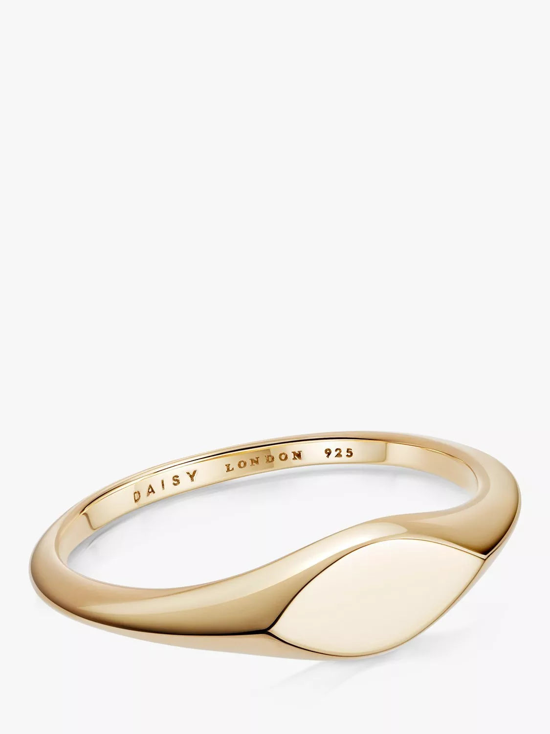 Daisy London Personalised Estée Lalonde Mini Signet Ring