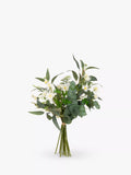 Floralsilk Artificial Daisy & Fern Bouquet, Green/White