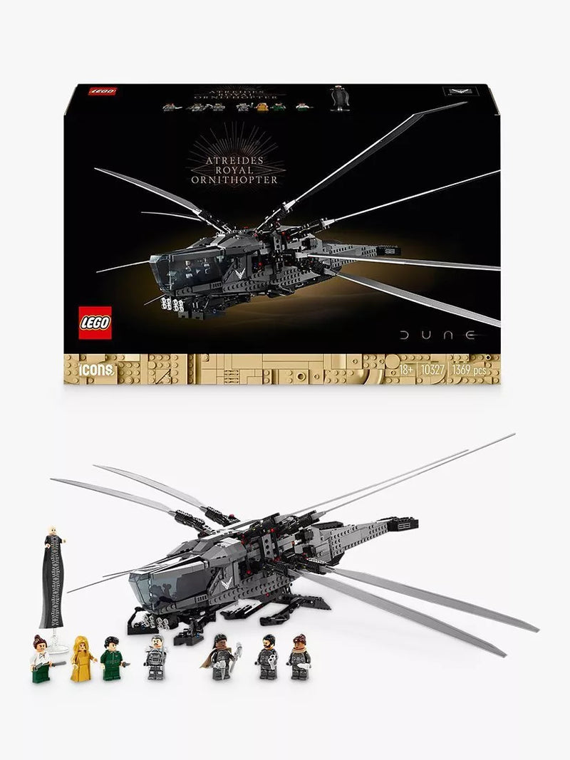 LEGO Icons Dune Atreides Royal Ornithopter Movie Set 10327