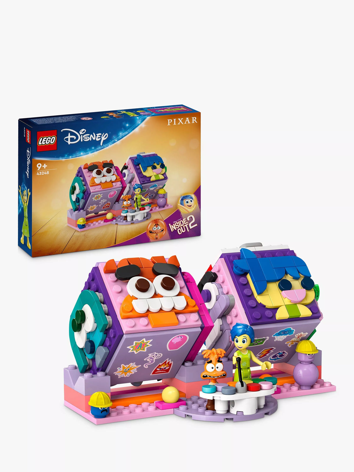 Lego Disney Pixar Inside Out 2 Mood Cubes Playset, UK version