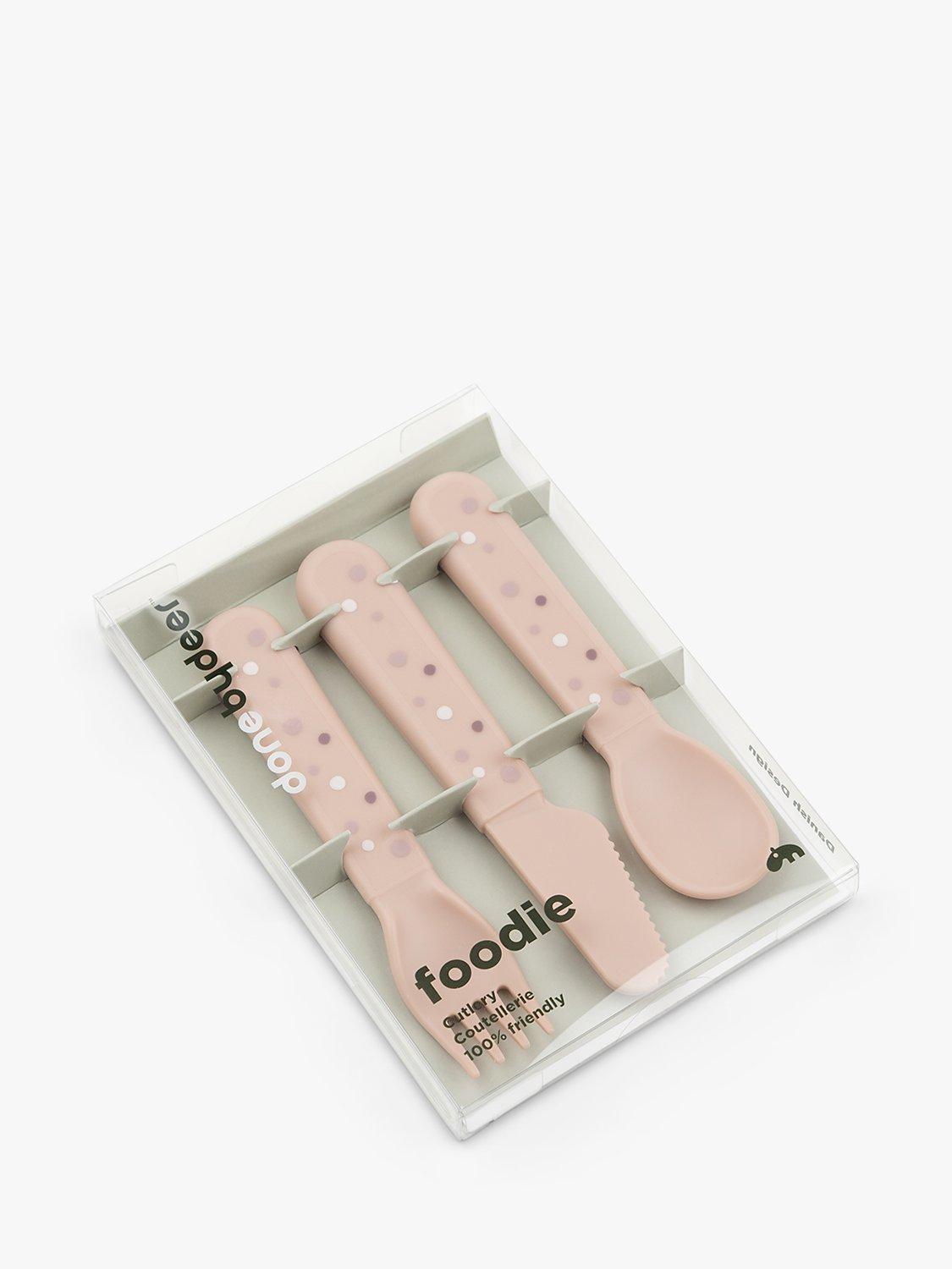 Done by Deer baby cutlery set with spoon fork knife, imported from the UK