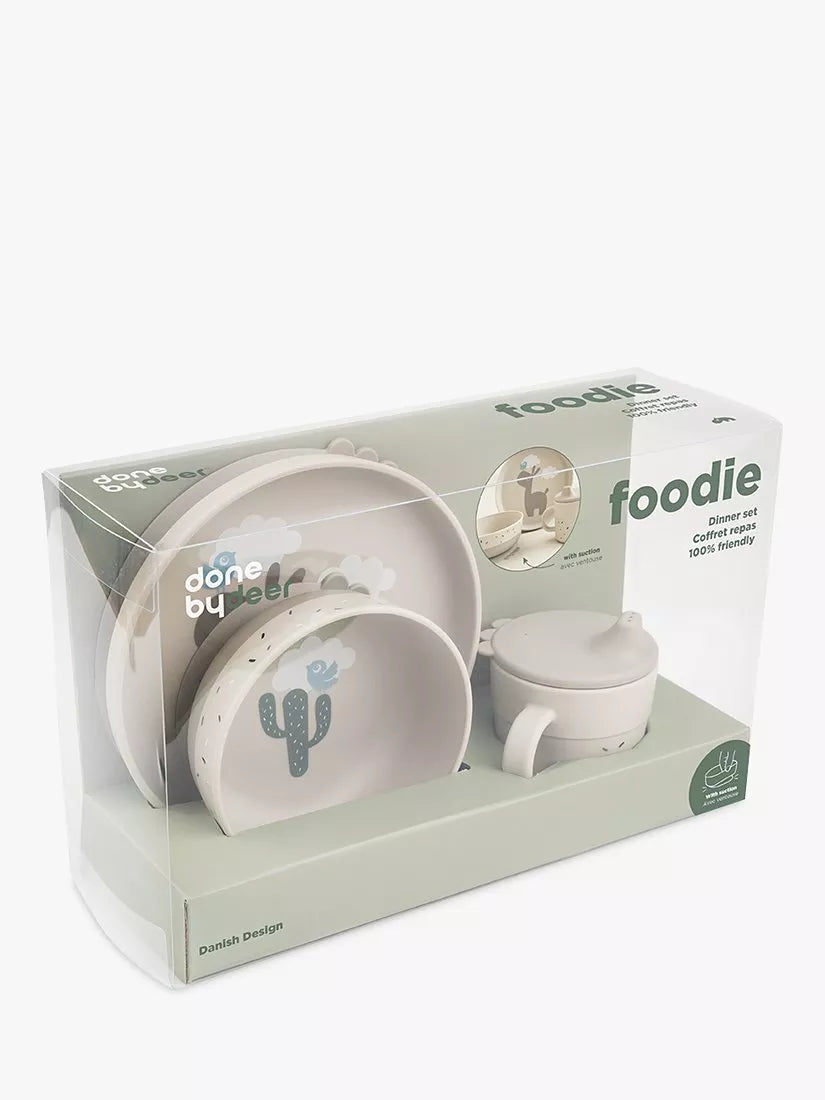 Done by Deer toddler dinner set Lalee Sand - British product