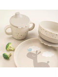Done by Deer toddler dinner set Lalee Sand - British product