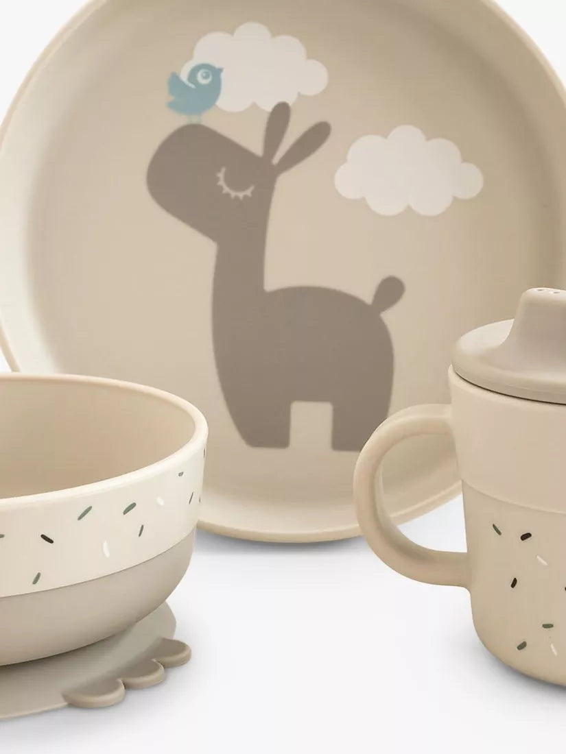 Done by Deer toddler dinner set Lalee Sand - British product