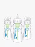 Dr Brown's Options+ Anti-Colic Bottles, Pack of 3, 270ml - British product