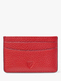 Aspinal of London Pebble Leather Slim Credit Card Case