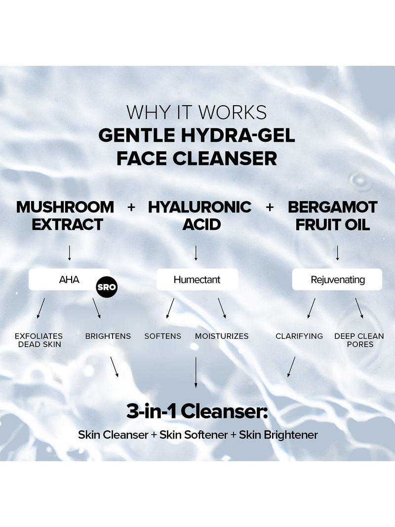 Nudestix Gentle Hydra-Gel Face Cleanser 70ml (British brand)