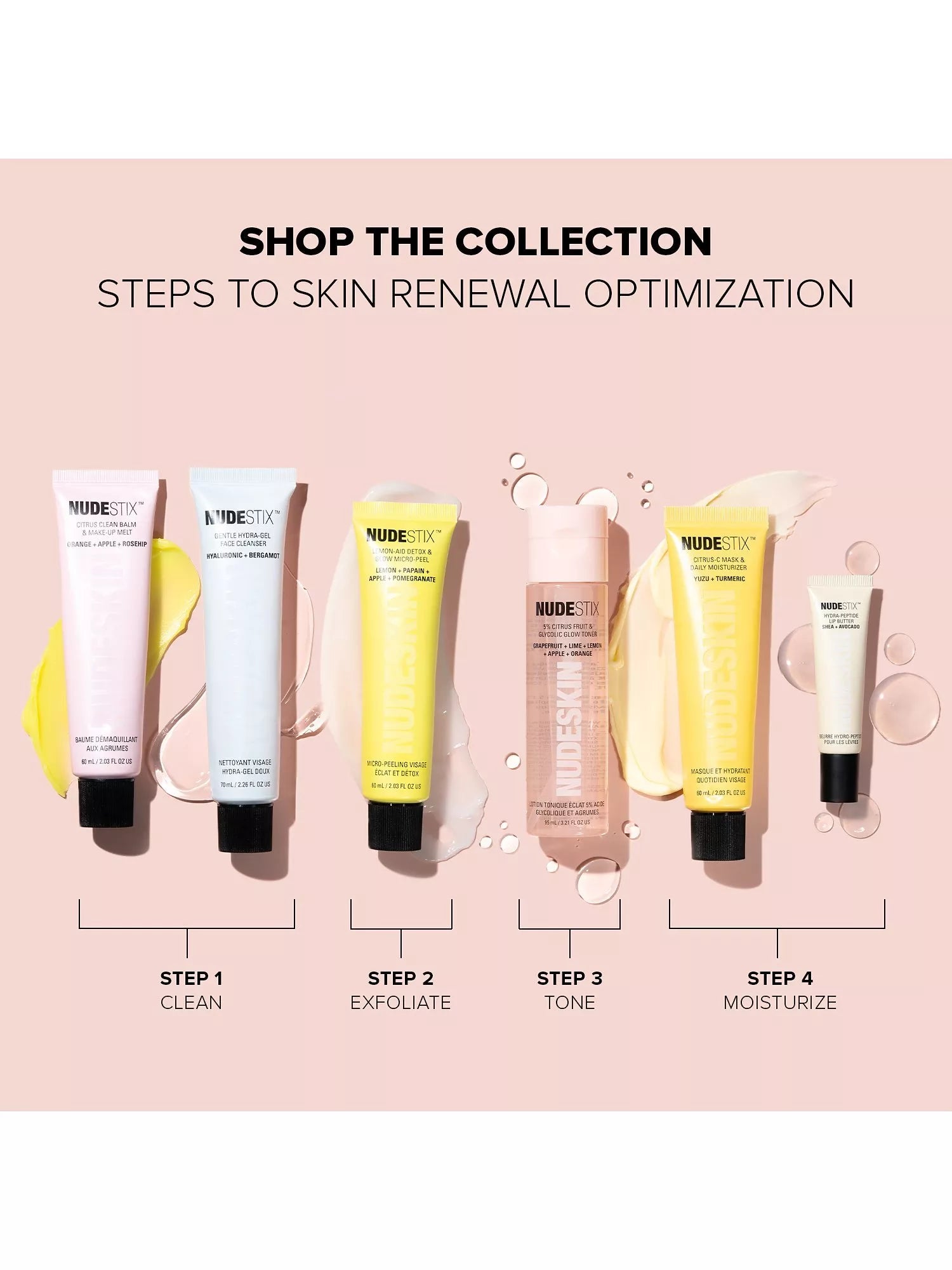 Nudestix Gentle Hydra-Gel Face Cleanser 70ml (British brand)