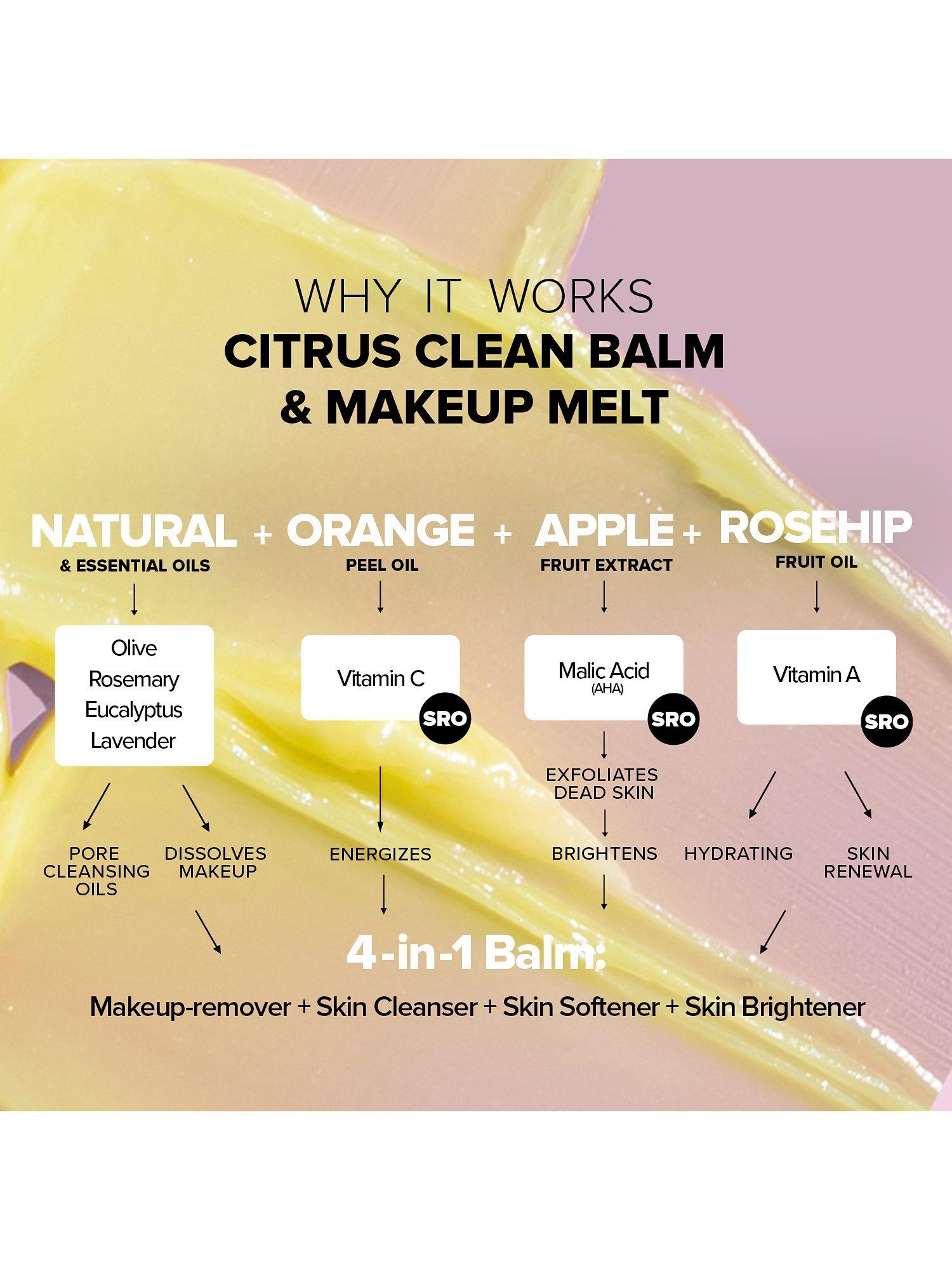 Nudestix Citrus Clean Balm 60ml Make-up-Entferner (britische Marke)