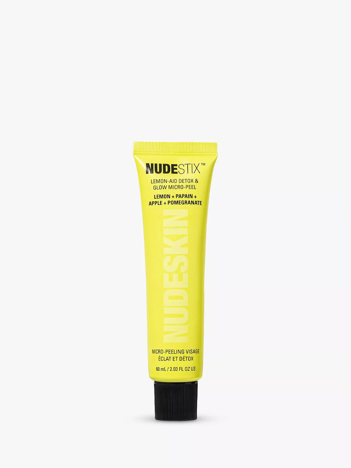 Nudestix Nudeskin Lemon Aid Micro-Peel 60ml peeling, importert fra Storbritannia