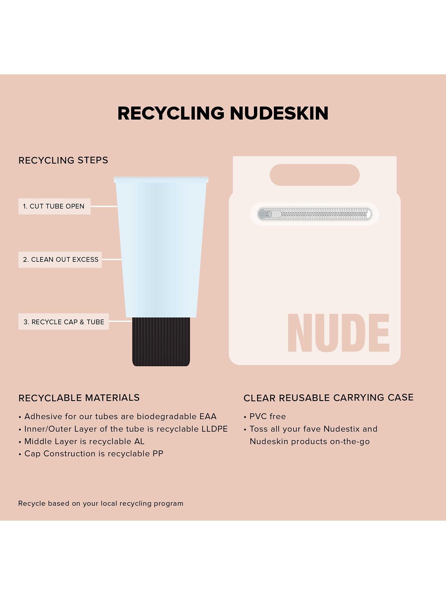 Nudestix sanftes Hautpflegeset 60ml, britische Version