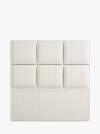 John Lewis Vispring Atlas Full Depth Upholstered Headboard, Double- Buy online at McGrocer
