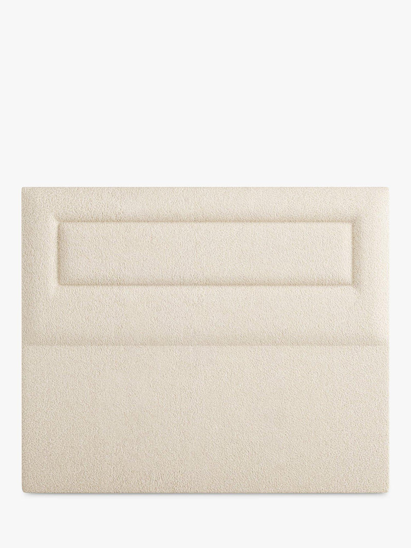 Vispring Juliet upholstered headboard double, imported from the UK