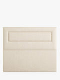 Vispring Juliet upholstered headboard double, imported from the UK