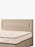 Vispring Juliet upholstered headboard double, imported from the UK