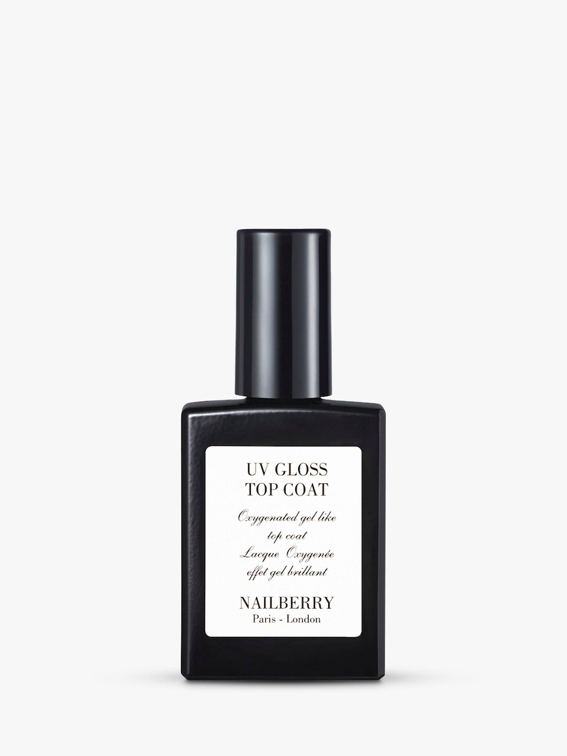 Nailberry UV Gloss Top Coat 15ml, imported from the UK