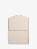 Vispring Celia full depth upholstered headboard single, UK version