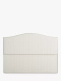 Vispring Celia upholstered headboard Emperor, imported from the UK