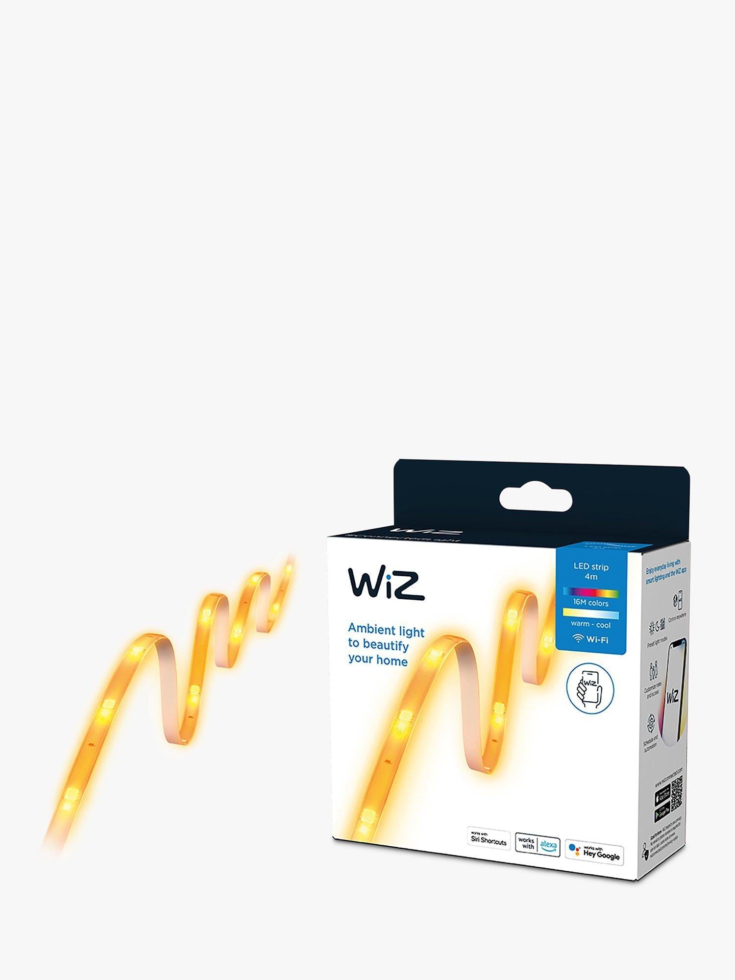 WiZ smart LED strip colour changing 4m (British brand)