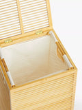 John Lewis bamboo laundry basket natural, imported from the UK