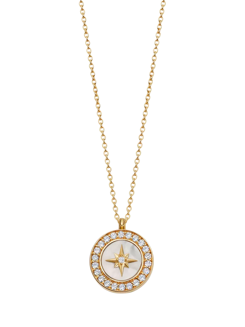 Astley Clarke Sternanhänger-Halskette in Gold Vermeil - Britisches Produkt