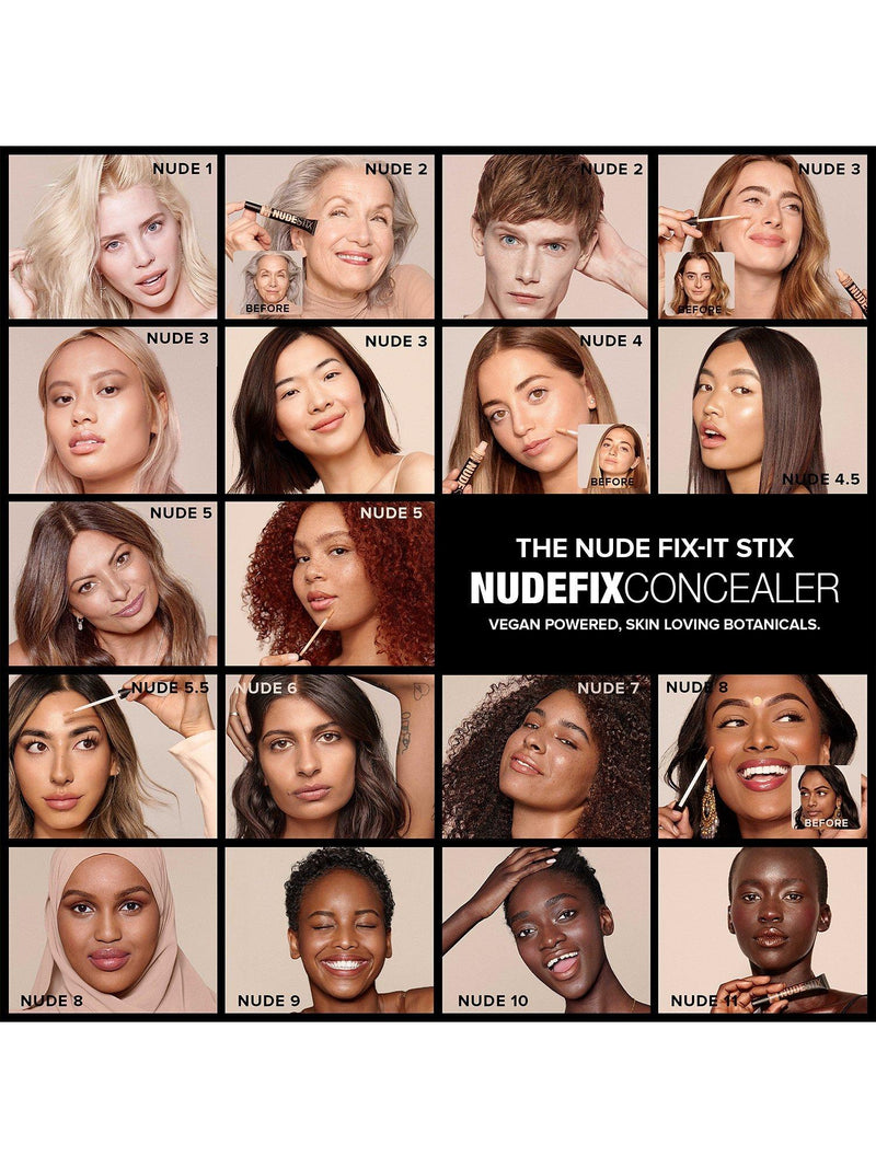 Nudestix Nudefix Cream Concealer 10ml, imported from the UK