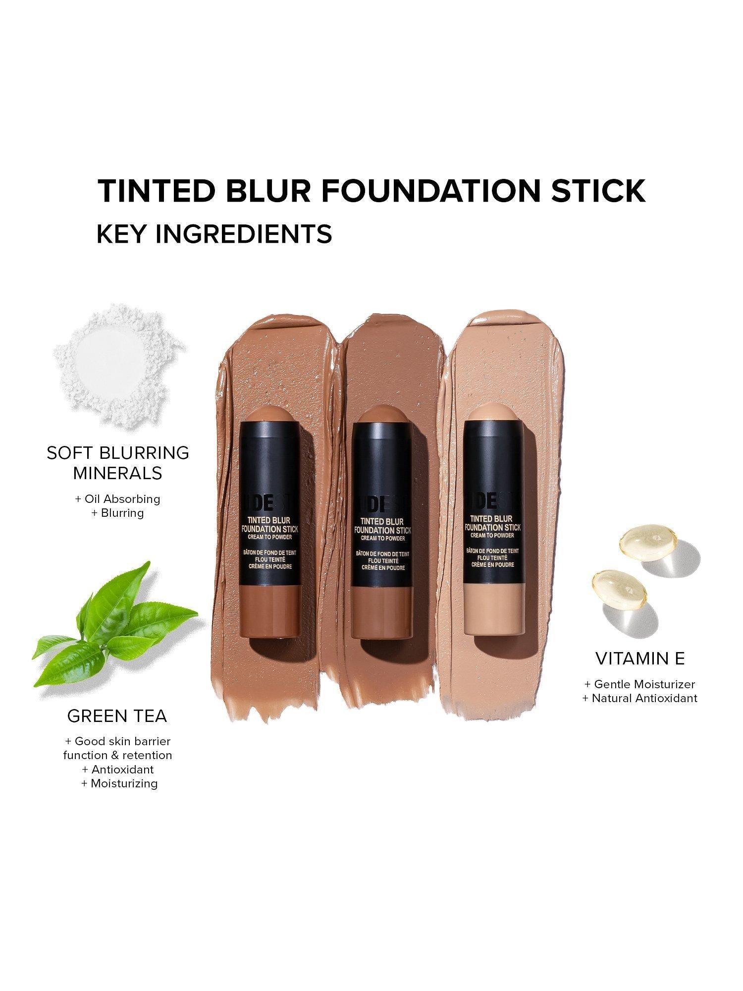 Bâton de fond de teint Nudestix Tinted Blur 6,2g, importé du Royaume-Uni