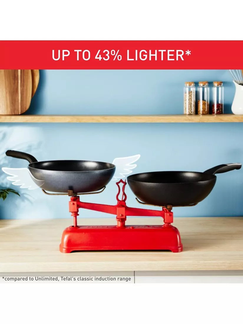 Tefal So Light induction non-stick wok 28cm (British brand)