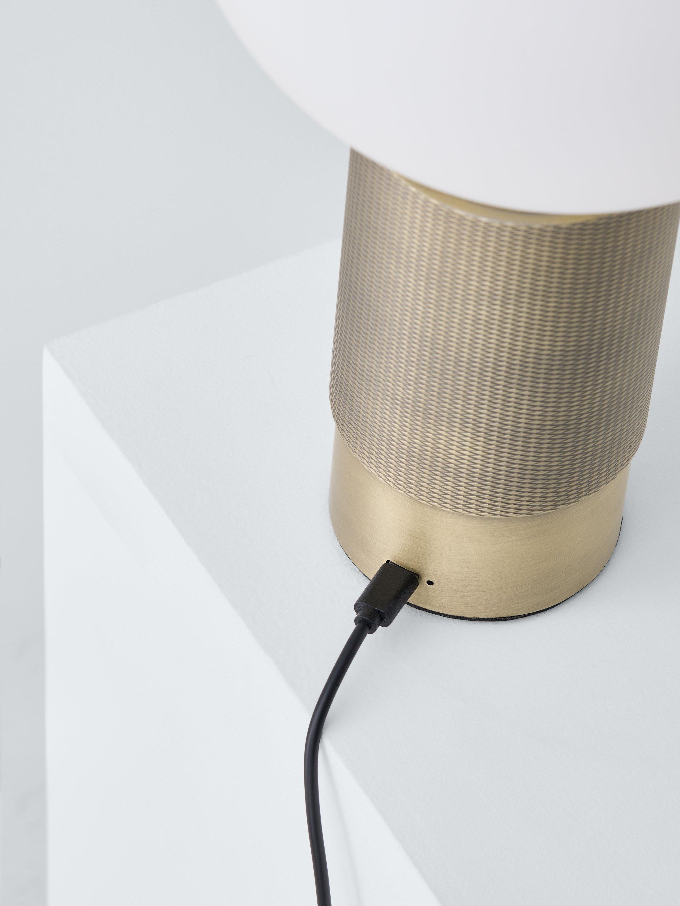 John Lewis Monty Table Lamp Antique Brass, UK version