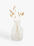 John Lewis clear glass plump posy vase 20.5cm, UK version