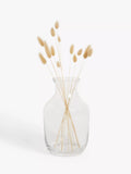 John Lewis clear glass plump posy vase 20.5cm, UK version