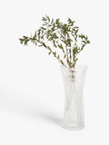 John Lewis ribbed hourglass vase 25cm, UK version