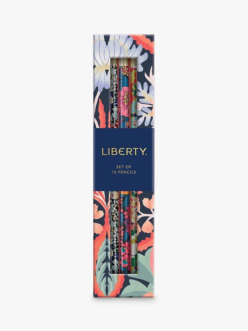 Liberty London floral pencil set of 10, UK version