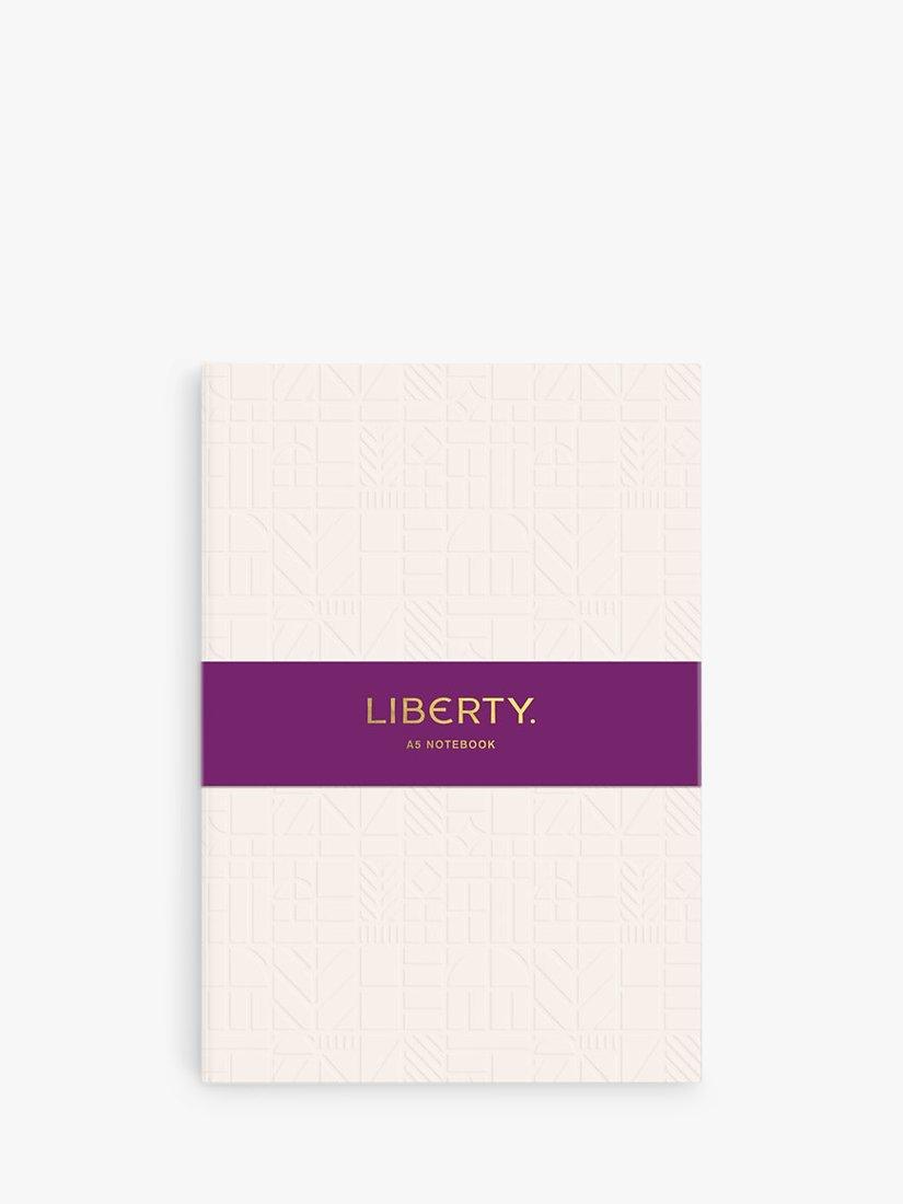 Carnet A5 Tudor Embossed Liberty London - Produit britannique