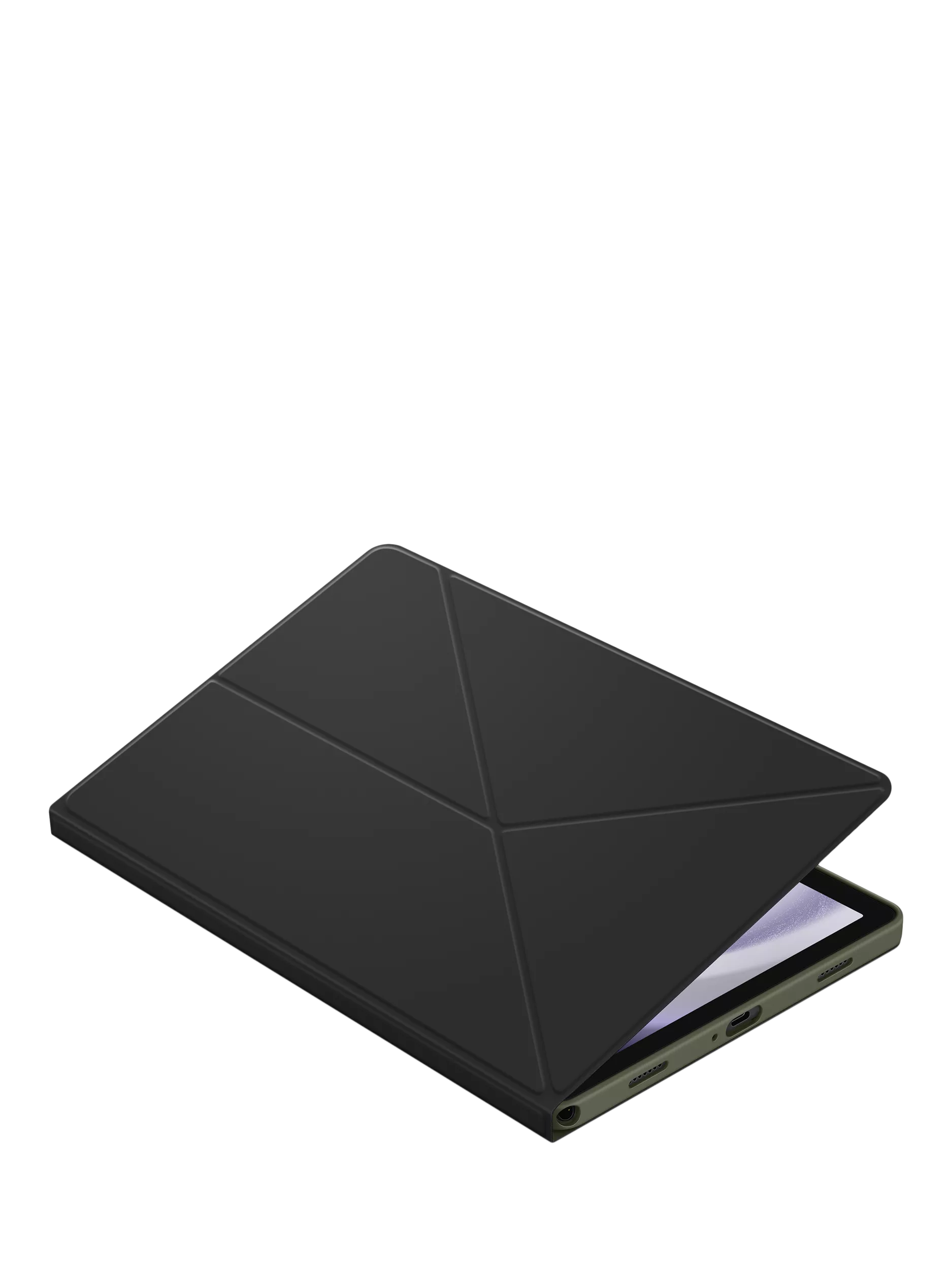 Samsung Galaxy Tab A9+ Book Cover, Black