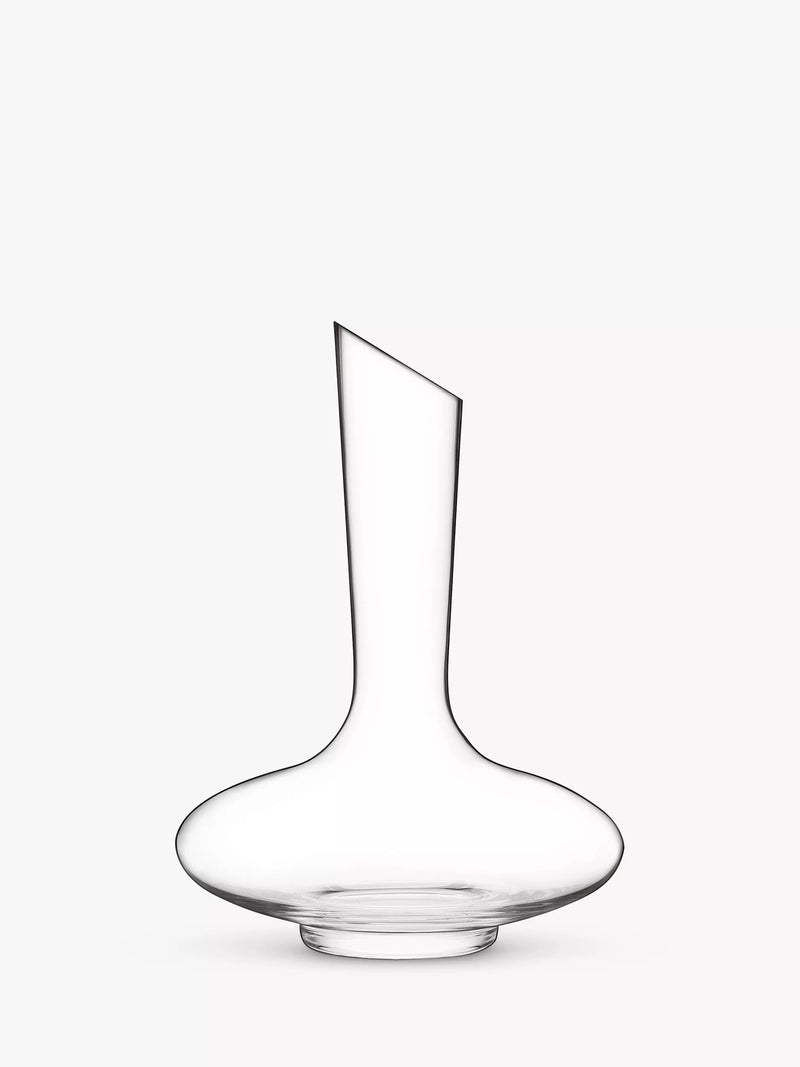 Luigi Bormioli Atelier glass decanter 750ml clear - British product