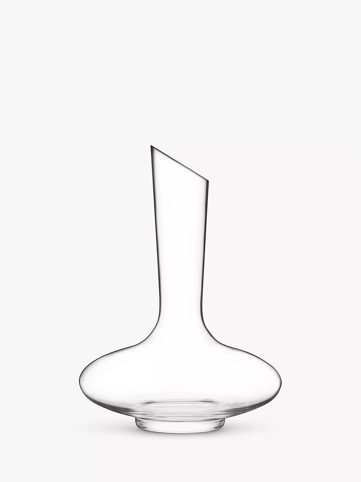 Luigi Bormioli Atelier glass decanter 750ml clear - British product
