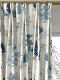 Disney Home x Sanderson Winnie Pooh curtains Bonbon Blue - British product