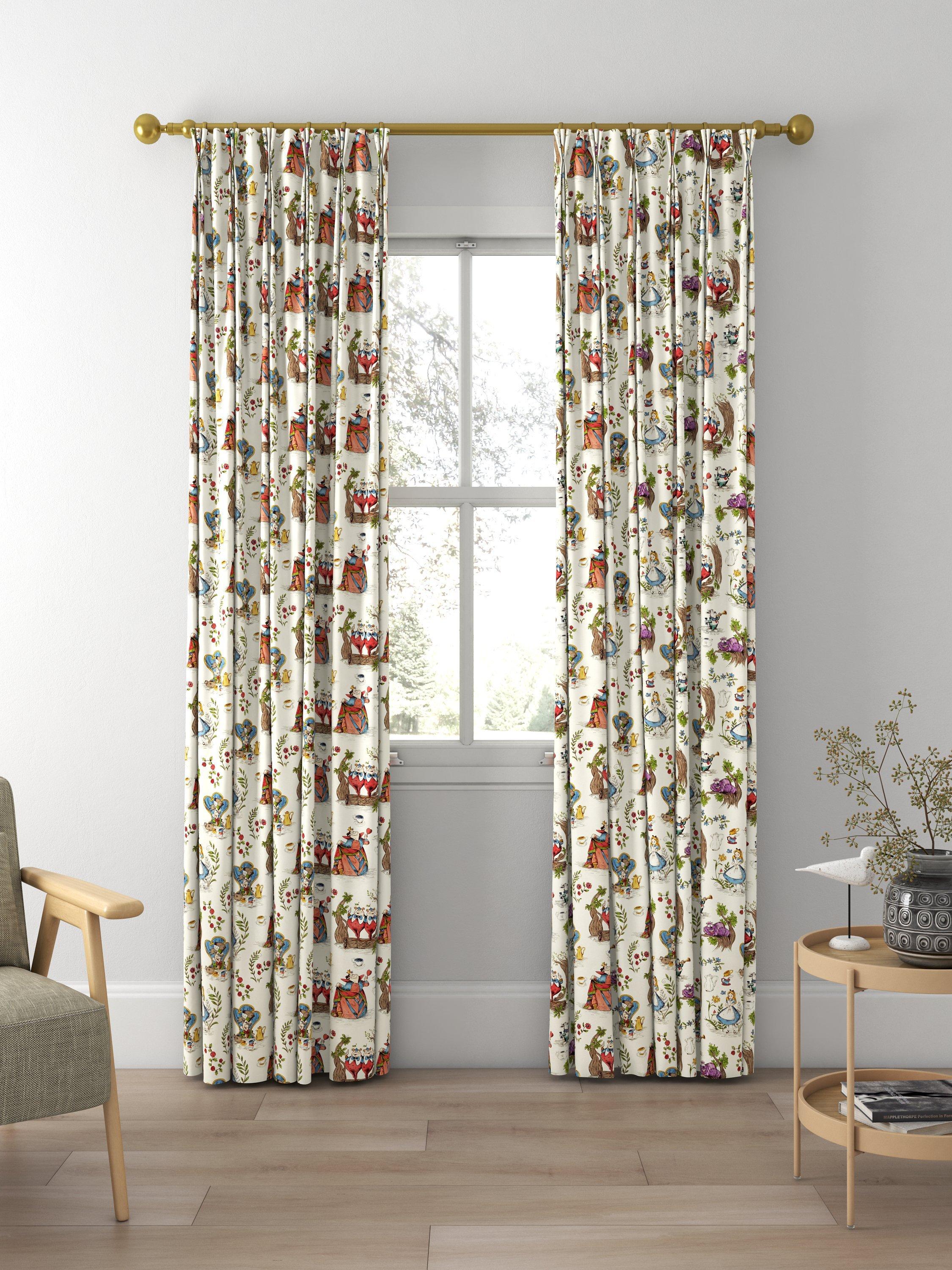Disney Home x Sanderson Alice curtains W139cm, imported from the UK