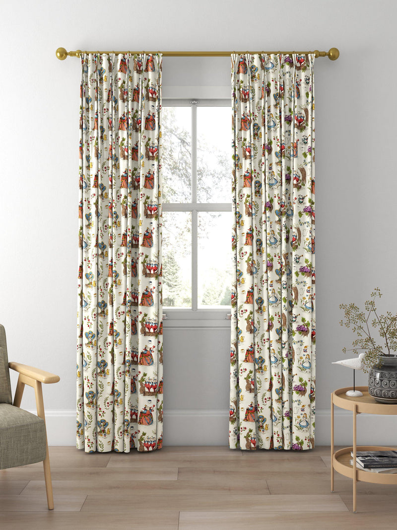 Disney Home x Sanderson Alice curtains W139cm, imported from the UK